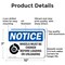 Signmission Wheels Must Be Chocked Before Loading OSHA Notice Sign, Aluminum, 10in W x 7in L, 2PK OS-2PACK-NS-A-710-L-16906 - alternate 7